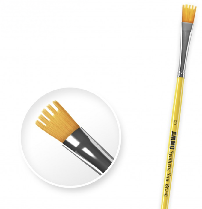 AMMO by Mig 8585 Synthetic Saw #8 Brush