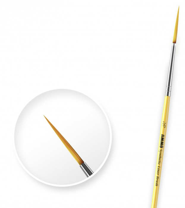 AMMO by Mig 8590 Synthetic Liner 3/0 Brush