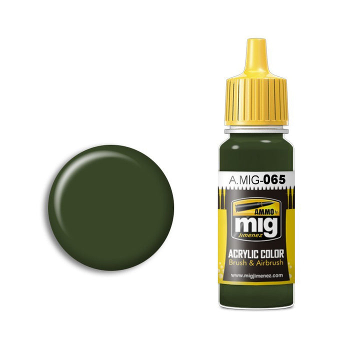 AMMO by Mig A.MIG-065 Forest Green Acrylic Paint 17ml