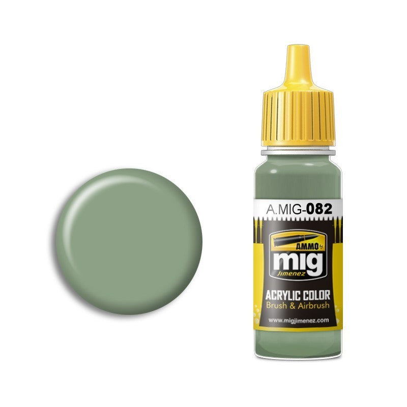 AMMO by Mig A.MIG-082 APC Interior Light Green Acrylic Paint 17ml