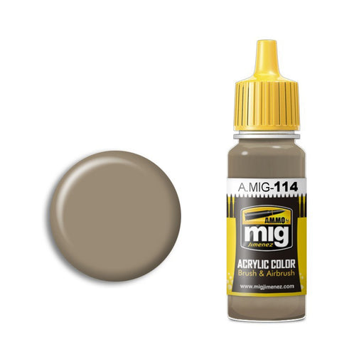 AMMO by Mig A.MIG-114 Zimmerit Ochre Color Acrylic Paint 17ml