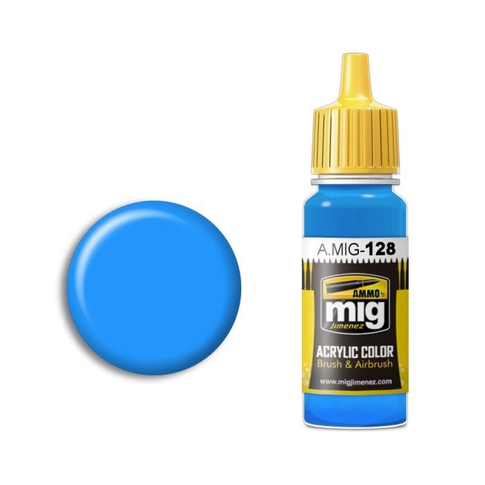 AMMO by Mig A.MIG-128 Cyan Acrylic Paint 17ml