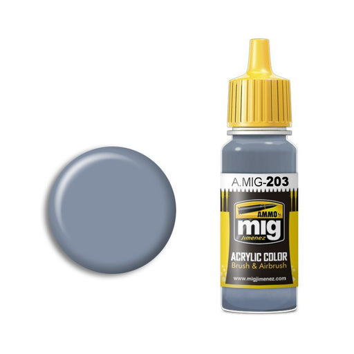 AMMO by Mig A.MIG-203 FS 36675 Light Compass Ghost Gray Acrylic Paint 17ml