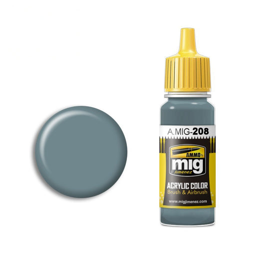 AMMO by Mig A.MIG-208 FS 36320 Dark Compass Ghost Gray Acrylic Paint 17ml