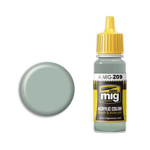 AMMO by Mig A.MIG-209 FS 36495 Light Gray Acrylic Paint 17ml
