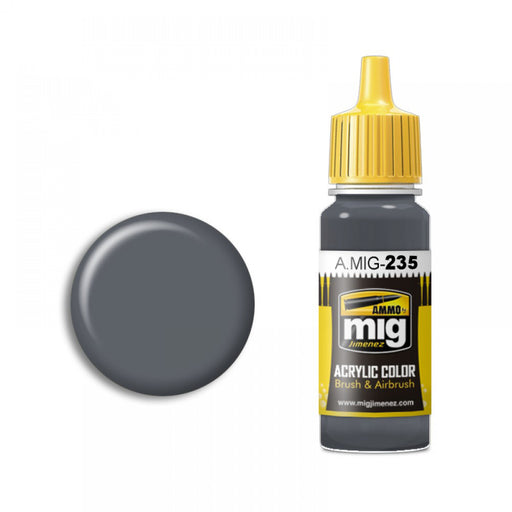 AMMO by Mig A.MIG-235 FS 36152 Dark Grey AMT-12 Acrylic Paint 17ml