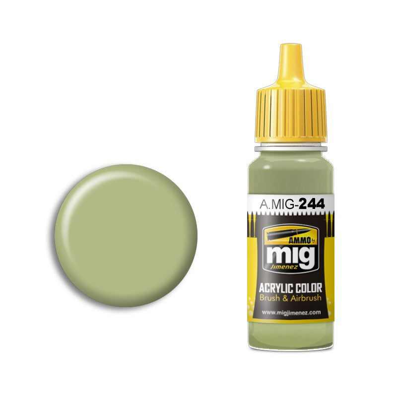AMMO by Mig A.MIG-244 Duck egg Green (BS 216) Acrylic Paint 17ml