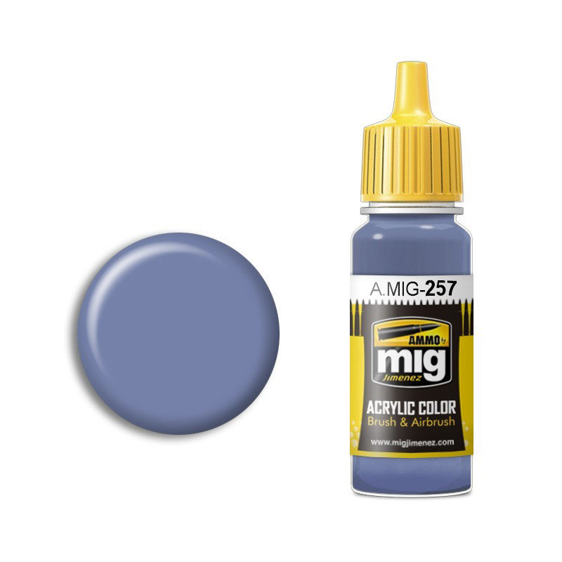 AMMO by Mig A.MIG-257 Azure Blue Acrylic Paint 17ml