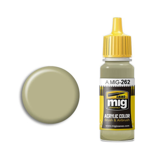 AMMO by Mig A.MIG-262 IJA Ash Grey Acrylic Paint 17ml