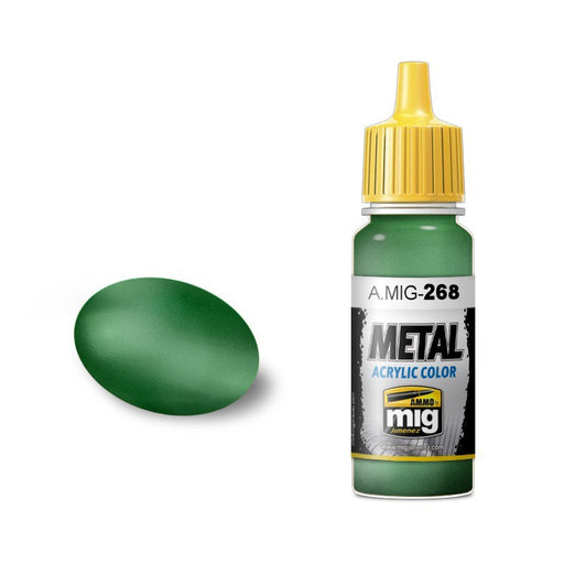 AMMO by Mig A.MIG-268 Aotake Green Acrylic Paint 17ml