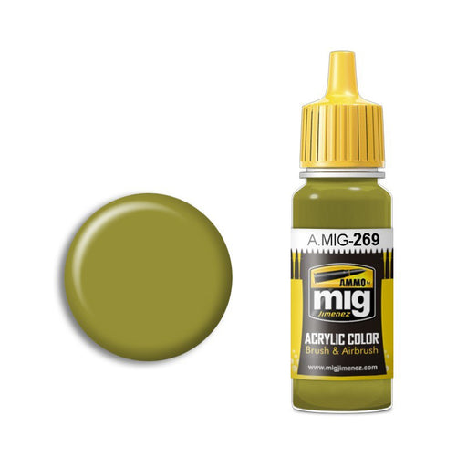 AMMO by Mig A.MIG-269 Nakajima Interion Green Acrylic Paint 17ml