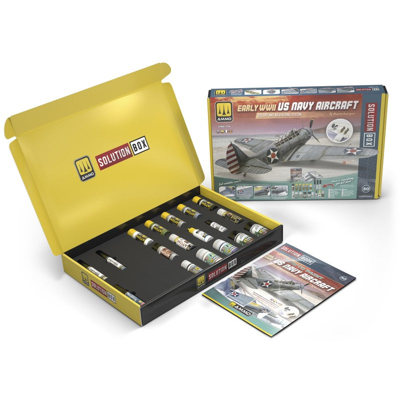 AMMO by Mig A.MIG-7734 Solution Box 30 How to paint Early WWII US Navy Aircraft