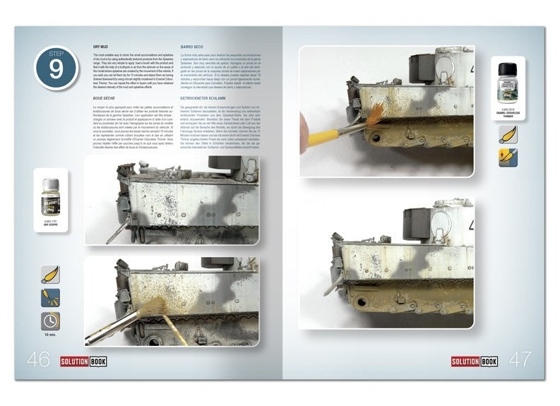 AMMO by Mig A.MIG-7901 Solution Box Mini 17 WWII German Winter Vehicles