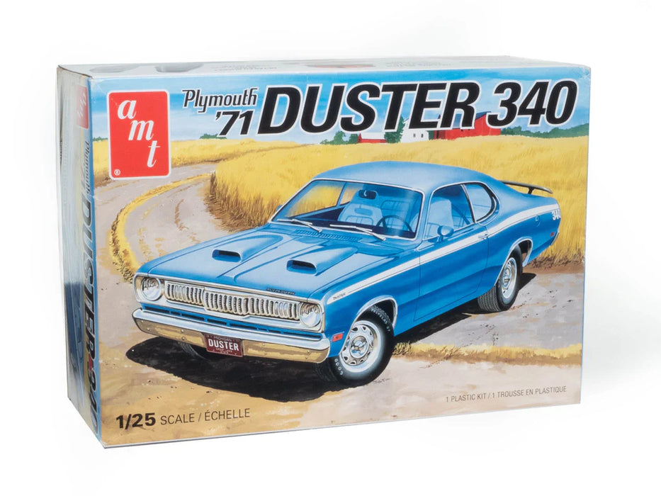 amt 1118 1/25 1971 Plymouth Duster 340 Skill Level 2 Model Kit