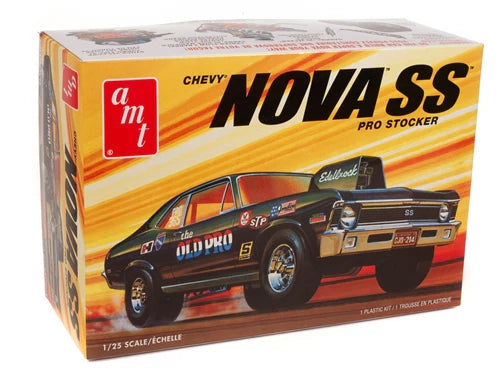 amt 1142 1/25 1972 Chevy Nova SS Old Pro Skill Level 2 Model Kit