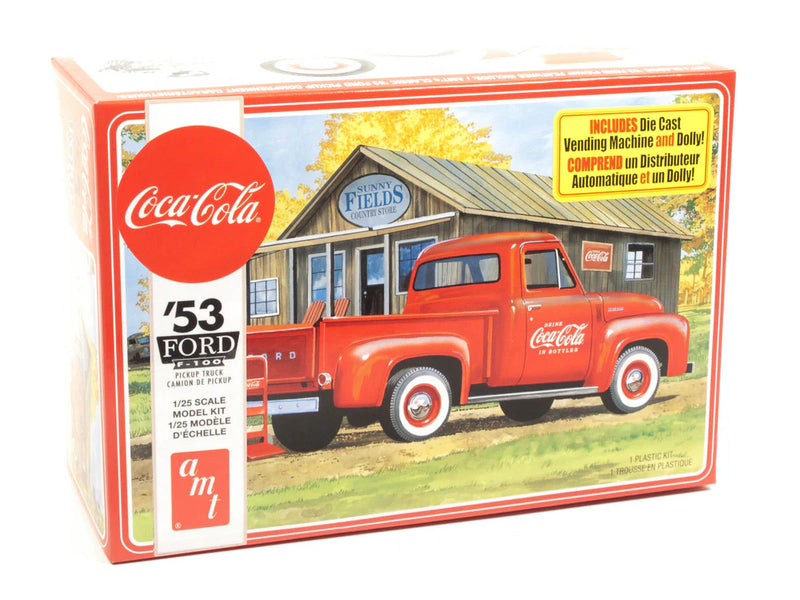 amt 1144 1/25 1953 Ford Pickup (Coca-Cola) Skill Level 3 Model Kit