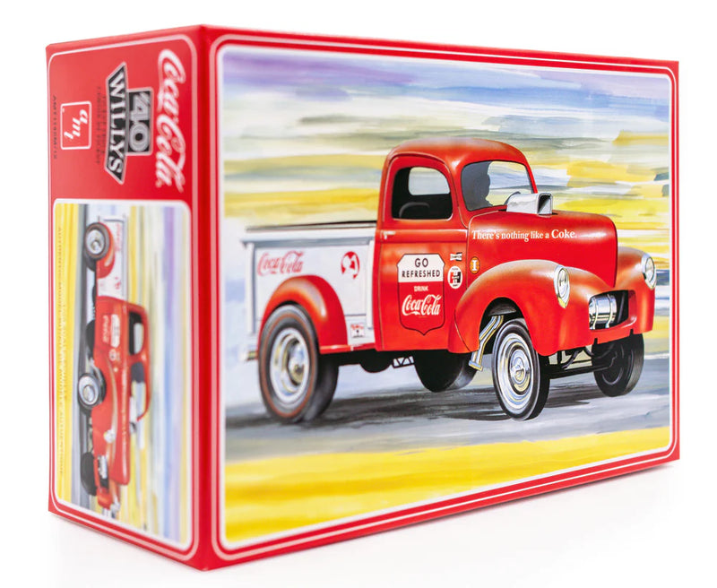 amt 1145 1/25 1940 Willys Pickup Gasser (Coca-Cola) Skill Level 3 Model Kit