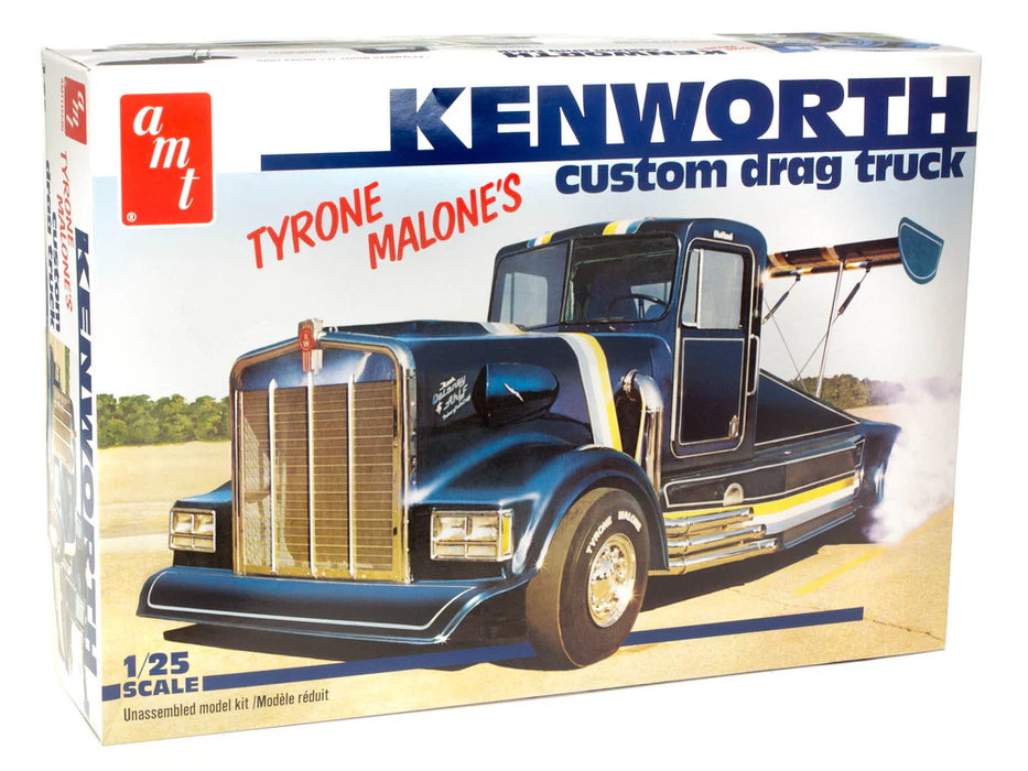 amt 1157 1/25 Tyrone Malone's Kenworth Drag Truck Skill Level 3 Model Kit
