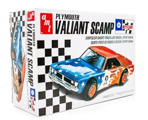 amt 1171 1/25 Plymouth Valiant Scamp Late Model Skill Level 2 Model Kit