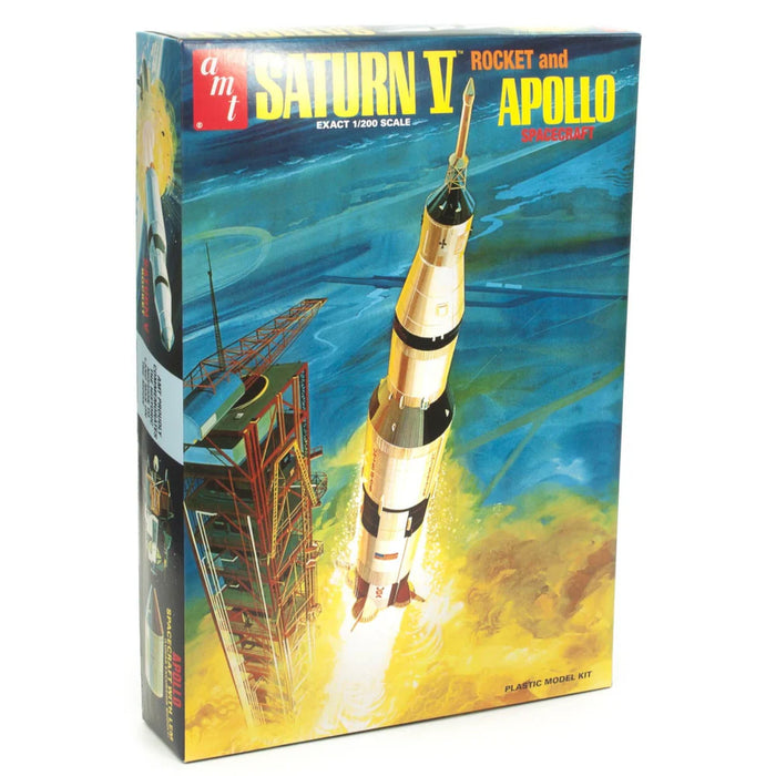 amt 1174 1/20 Saturn V Rocket and Apollo LEM Skill Level 2 Model Kit