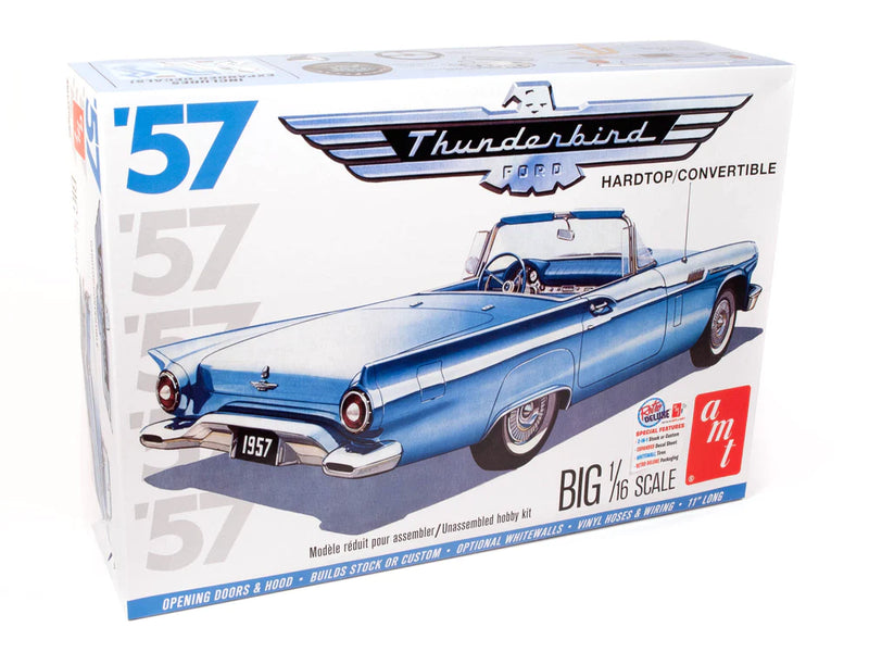 amt 1206 1/16 1957 Ford Thunderbird Skill Level 3 Model Kit