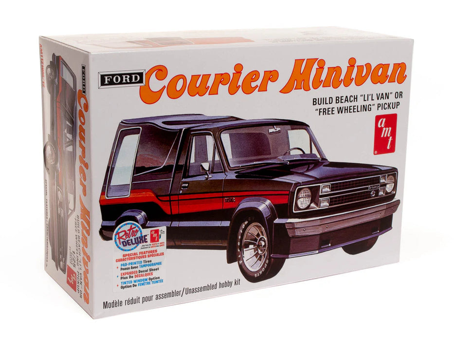 amt 1210 1/25 1978 Ford Courier Minivan Skill Level 2 Model Kit