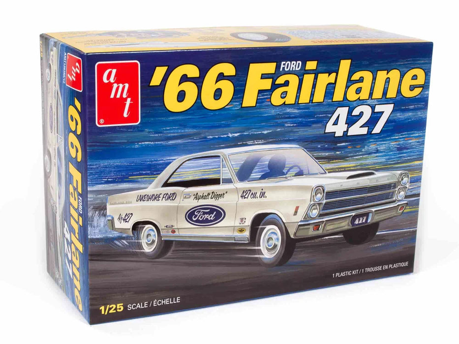 amt 1263 1/25 1966 Ford Fairlane 427 Skill Level 2 Model Kit