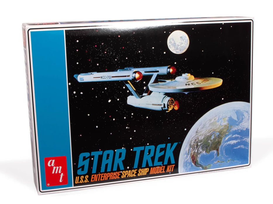 amt 1296 1/650 Star Trek Classic USS Enterprise Level 2 Model Kit