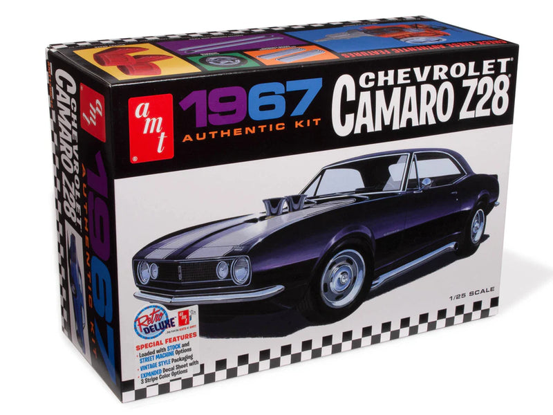 amt 1309 1/25 1967 Chevy Camaro Z28 Skill Level 2 Model Kit