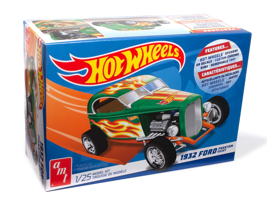Amt 1313 1 25 1932 Ford Phantom Vicky Hot Wheels Skill Level 2 Model K amt-1313-1-25-1932-ford-phantom-vicky-hot-wheels-skill-level-2-model-k