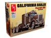 amt 1327 1/25 Classic Peterbilt 359 California Hauler with Sleeper Cab Skill 3 Model Kit