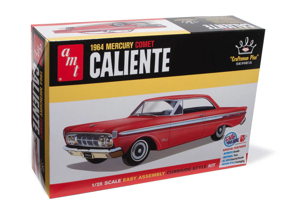 amt 1334 1/25 1964 Mercury Comet Craftsman Plus Series Skill Level 2 Model Kit