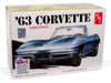 amt 1335 1/25 1963 Chevrolet Corvette Convertible Skill Level 2 Model Kit