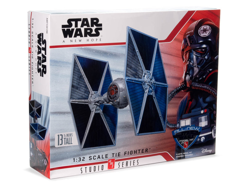 amt 1341 1/32 Star Wars A New Hope TIE Fighter Level 2 Model Kit