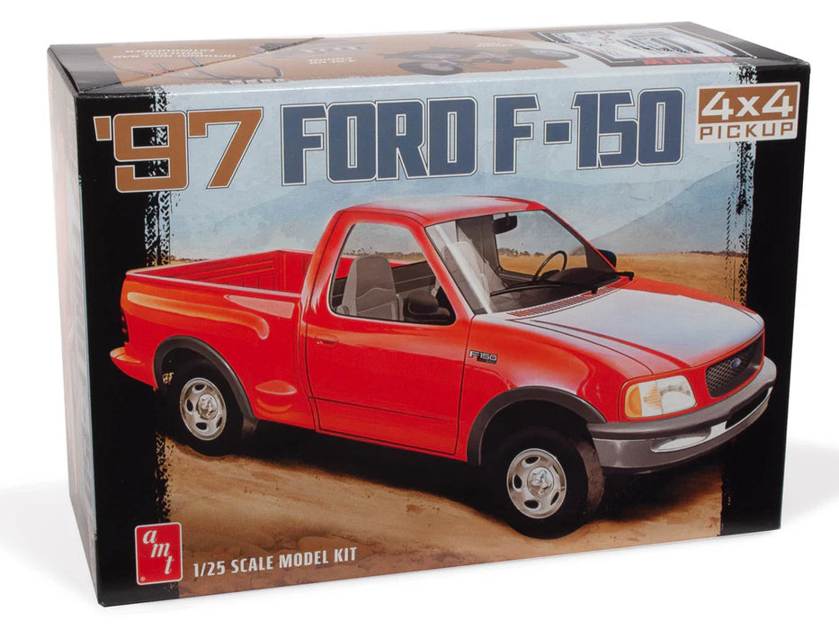 amt 1367 1/25 1997 Ford F-150 4x4 Pickup Truck Skill Level 2 Model Kit