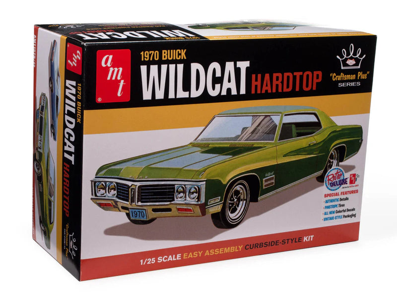 amt 1379 1/25 1970 Buick Wildcat Hardtop Skill Level 2 Model Kit