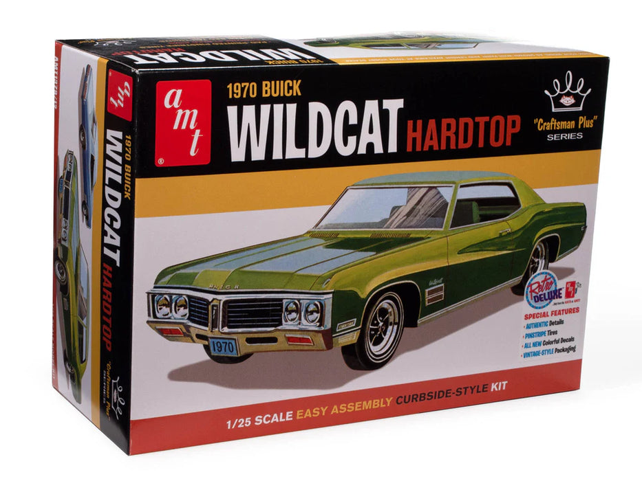 amt 1379 1/25 1970 Buick Wildcat Hardtop Skill Level 2 Model Kit