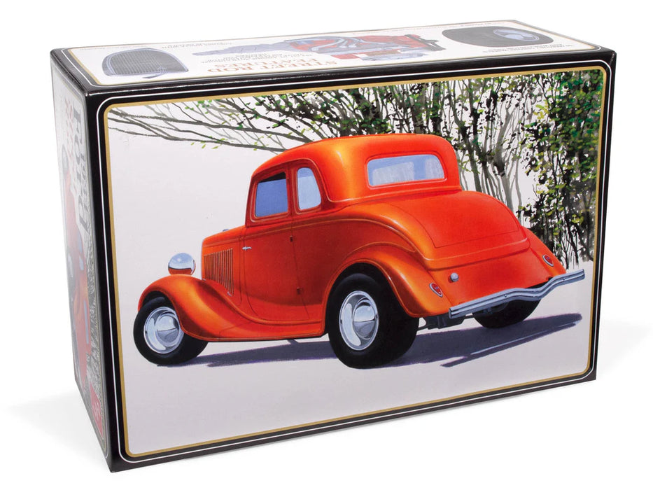 amt 1384 1/25 1934 Ford 5 Window Coupe Street Rod Skill Level 2 Model Kit