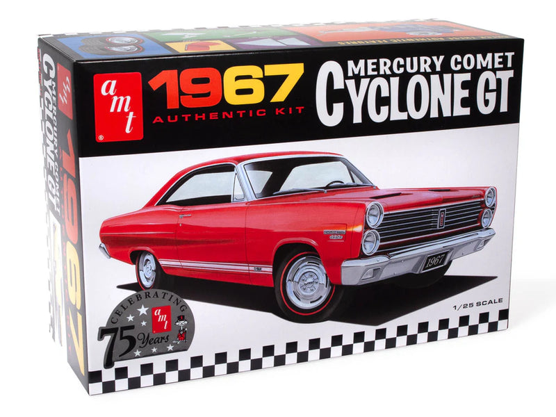 amt 1386 1/25 1967 Mercury Comet Cyclone GT Skill Level 2 Model Kit