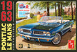 amt 1416 1/25 1963 Pontiac Tempest Convertible Skill Level 2 Model Kit