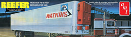 amt 1421 1/25 Fruehauf 40′ Reefer Trailer Watkins Skill 3 Model Kit