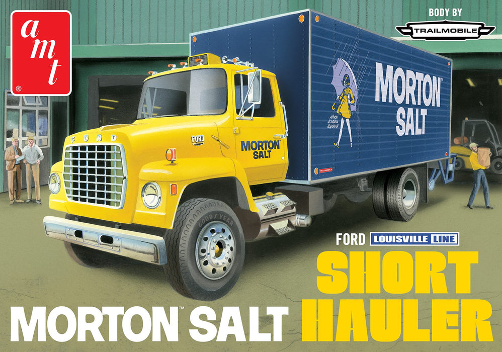 amt 1424 1/25 Ford Louisville Short Hauler Morton Salt Skill 3 Model Kit