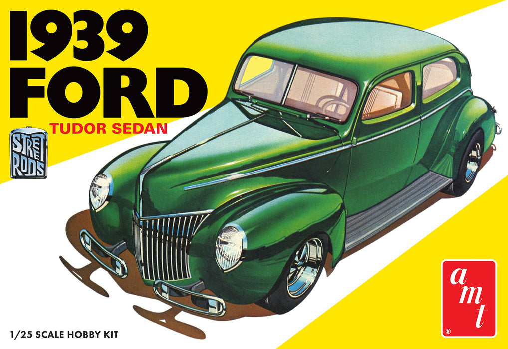 amt 1434 1/25 Ford Sedan Street Rod Series Skill 2 Model Kit