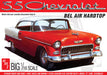 amt 1452 1/12 1955 Chevy Bel Air Hardtop Skill 3 Model Kit