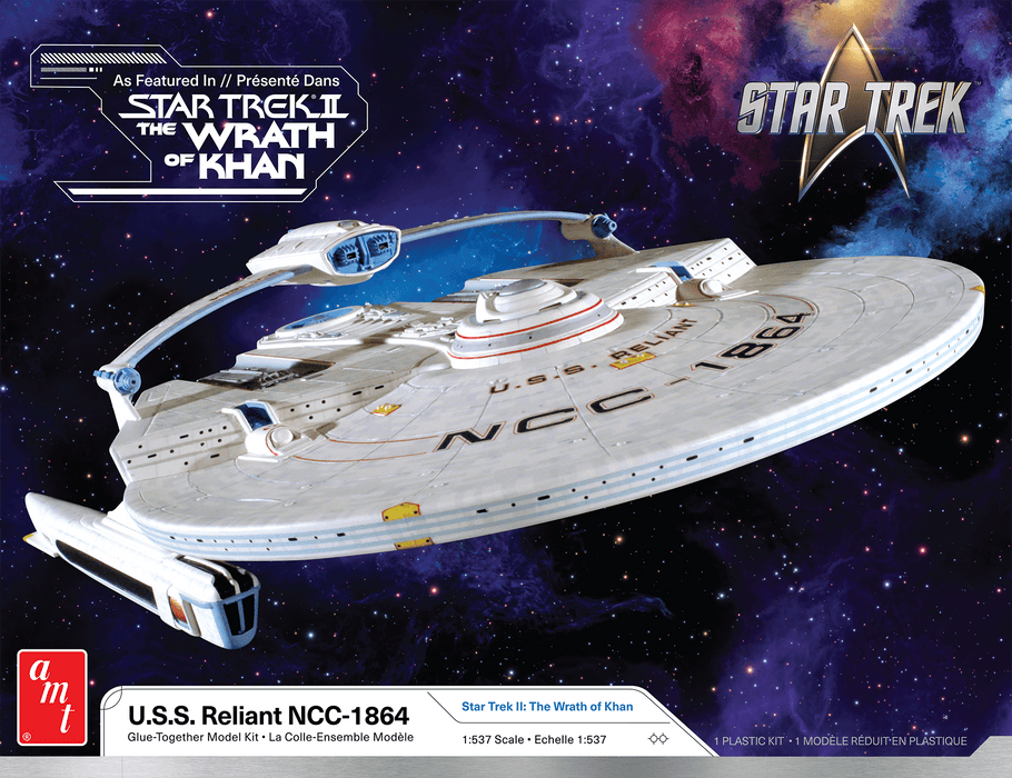 amt 1457 1/537 Star Trek II: The Wrath of Khan U.S.S Reliant Model Kit