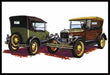 amt 1490 1/25 1927 Ford T Touring Skill 2 Model Kit