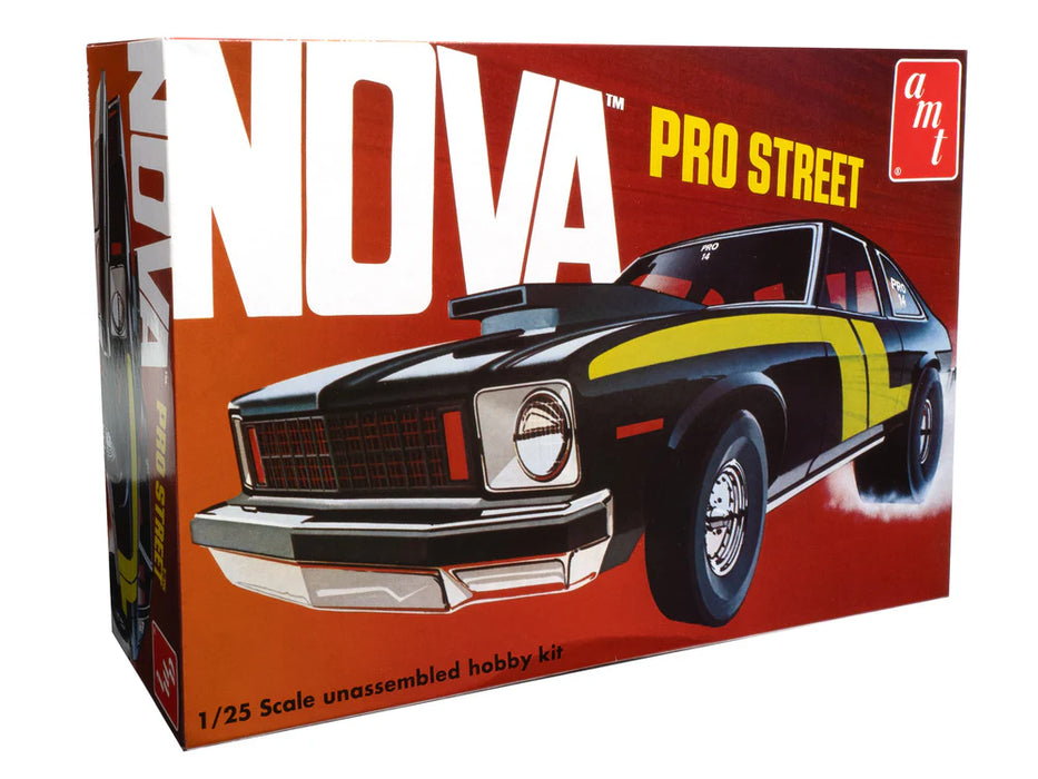 amt 1503 1/25 1976 Chevy Nova Pro Street Skill 2 Model Kit