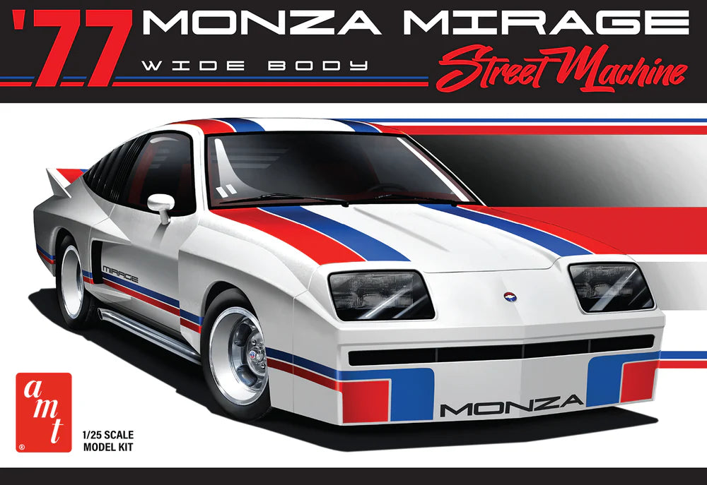 amt 1547 1/25 1977 Chevy Monza SS Skill 2 Model Kit