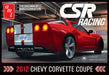 amt 1551 1/25 2012 Corvette Coupe CSR Racing Skill Level 2 Model Kit