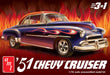 amt 1556 1/25 1951 Chevy Custom Cruiser Skill 2 Model Car Kit